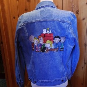 Vintage M Peanut Gang Denim Jacket Made in the USA